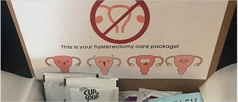 Hysterectomy gift ideas